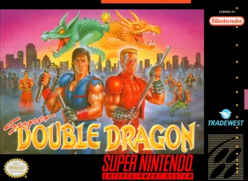 Super Double Dragon (USA) box cover front